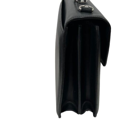 Jack Georges Black Elements Briefcase with Key & Tag - Picture 7 of 16